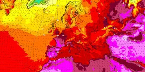 Avrupa, benzeri görülmemiş sıcak hava dalgasına teslim! Fransa, 42 derecenin üstüne görecek