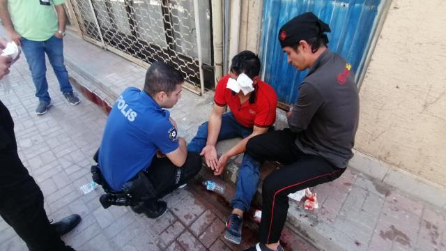 Kadınların görüntü ve fotoğraflarını çektiği iddia edilen şüpheliye meydan dayağı