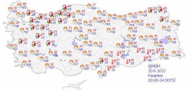 Meteoroloji'den İstanbul dahil 14 ile yağış uyarısı