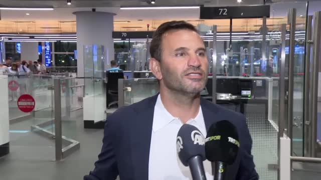 Galatasaray'ın yeni teknik direktörü Okan Buruk, İstanbul'da! İşte havalimanındaki ilk sözleri