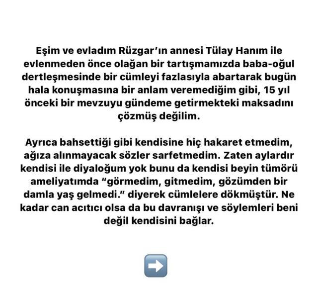 İbrahim Tatlıses'in ağır sözlerine oğlu Ahmet Tatlıses'ten yanıt: Akıl sağlığıyla ilgili olan şüphelerim arttı