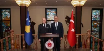 Milli Savunma Bakanı Akar, Kosova Güvenlik Kuvveti Komutanı'nı kabul etti