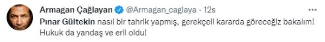 Pınar Gültekin'in katiline verilen 23 yıllık hapis cezasına tepkiler dinmiyor Pınar Gültekin'in katiline verilen 23 yıllık hapis cezasına tepkiler dinmiyor