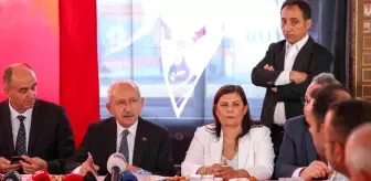 CHP Genel Başkanı Kılıçdaroğlu, şoför esnafı ile bir araya geldi