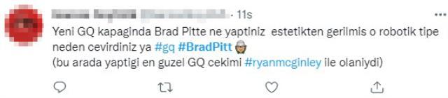 Dünyaca ünlü derginin kapak yüzü olan Brad Pitt'in son hali Hülya Avşar'a benzetildi