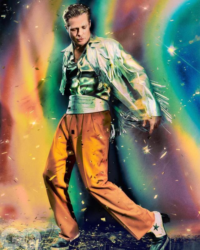 Dünyaca ünlü derginin kapak yüzü olan Brad Pitt'in son hali Hülya Avşar'a benzetildi