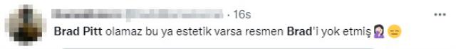 Dünyaca ünlü derginin kapak yüzü olan Brad Pitt'in son hali Hülya Avşar'a benzetildi