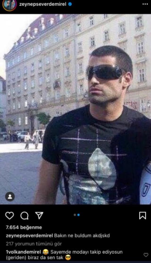 Fotoğrafa yorum yağdı! Volkan Demirel'in eşi Zeynep Demirel'den herkesi güldüren paylaşım