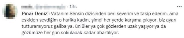 Aynı anda birçok projede rol alan Pınar Deniz, sosyal medyada alay konusu oldu: Buzdolabından da çıkabilir