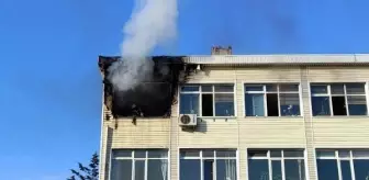 Çerkezköy Hükümet Konağı'nda yangın