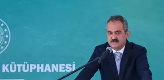 Milli Eğitim Bakanı Özer, İhsan Fazlıoğlu Kütüphanesi'nin açılışına katıldı