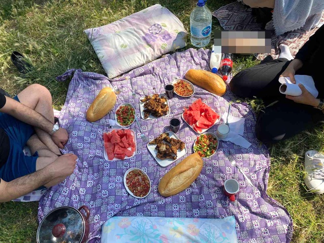 Ailesiyle gittiği piknik zehir oldu! Böldüğü ekmeğin içinden ölü fare çıktı