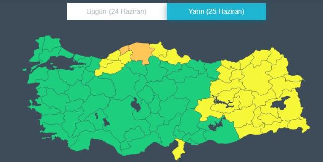 Sağanak yağmur geliyor! Meteoroloji'den 32 ile turuncu ve sarı uyarı