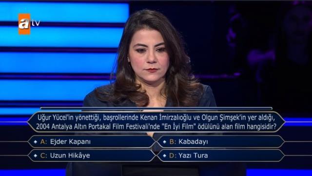 Kim Milyoner Olmak İster'de pes dedirten anlar! Yarışmacı, sunucu Kenan İmirzalıoğlu'nu tanıyamadı