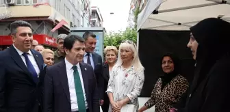 MHP Genel Başkan Yardımcısı Aksu, esnaf ve ev ziyaretlerinde bulundu