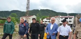 Kastamonu Valisi Çakır, kentte beklenen sağanakla ilgili önlemleri inceledi