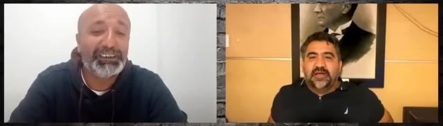 Ümit Özat, konuğu canlı yayında sandalyeden düşünce gülme krizine girdi