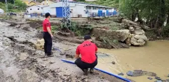 Selde kaybolan vatandaşı arama çalışmaları sürüyor