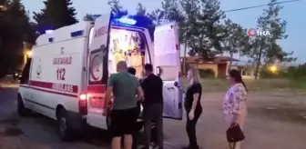 Son dakika haberi! Hasta nakli gerçekleştiren ambulansın motoru yandı, hasta başka bir ambulans ile nakledildi