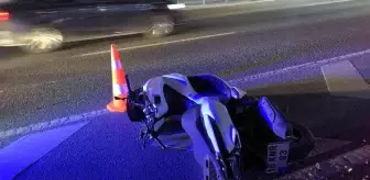 Son dakika haber | E-5 Karayolu'nda otomobil motosiklete çarptı: 1 ölü
