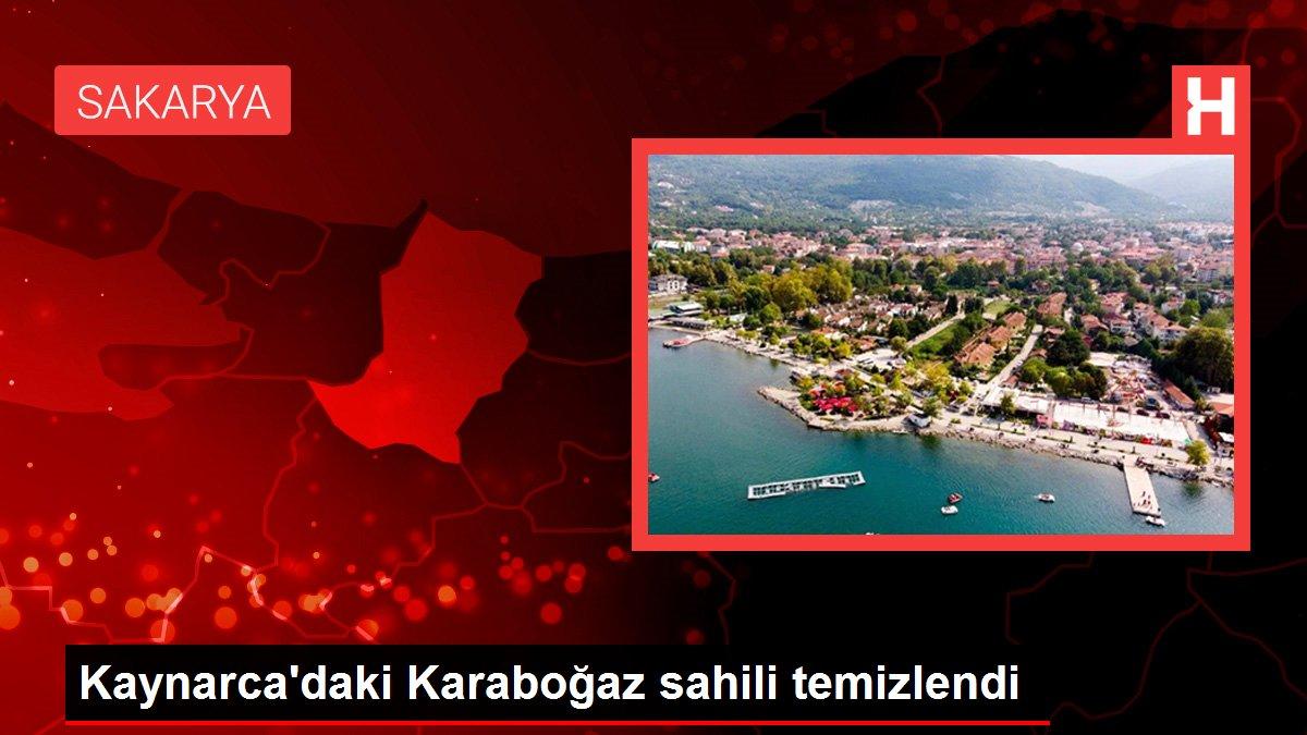 Kaynarca'daki Karaboğaz sahili temizlendi
