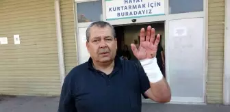 Acemi kasaplar hastanelik oldu