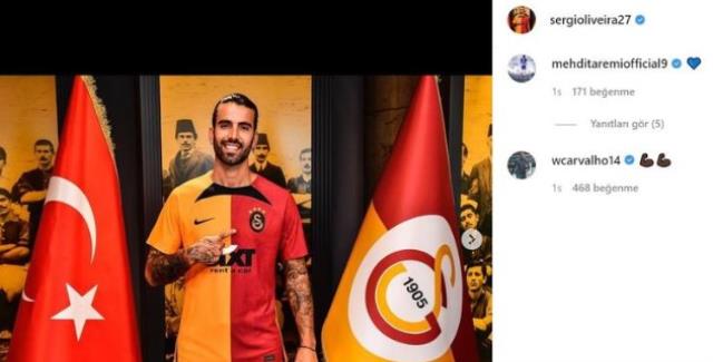 William Carvalho'dan Galatasaray taraftarını heyecanlandıran sosyal medya hamlesi