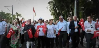 Son dakika haberleri | Antalya 15 Temmuz'da tek yürek olup, şehitlerini andı