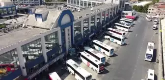 AŞTİ'de bayram tatili dönüşünde yolcu hareketliliği