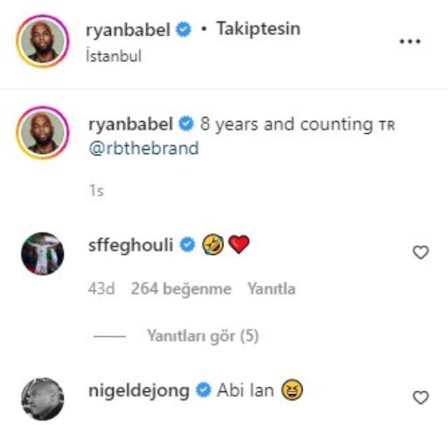 Eyüpspor'a imza atan Ryan Babel'den herkesi kahkaya boğan 'dolmuş şoförü' paylaşımı