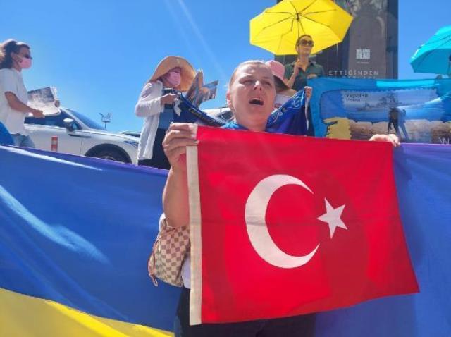 Putin tezahüratını protesto eden Ukraynalılardan, Fenerbahçe'ye çağrı: O taraftarları stada almayın