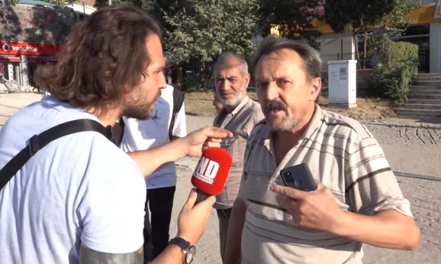 Sokak röportajcısından, Atatürk'ün İngiliz komutana kılıcını teslim ettiğini iddia eden vatandaşa: Sana dalmadığıma şükret