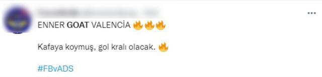 Fenerbahçeliler Valencia'ya neden 'GOAT' diyor? Sosyal medya yıkıldı, paylaşımlar 100 bini geçti