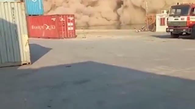 218 kişi can vermişti! Lübnan'daki liman patlamasının sembolü siloda bir kez daha çökme meydana geldi 218 kişi can vermişti! Lübnan'daki liman patlamasının sembolü siloda bir kez daha çökme meydana geldi