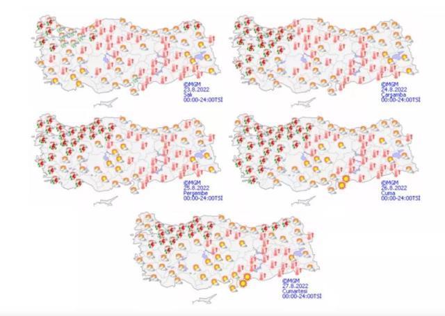 Meteoroloji uyardı: Marmara'da gök gürültülü sağanak etkili olacak