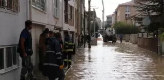 Eskişehir'de sağanak yağış etkili oldu