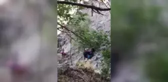 Kahramanmaraş'ta kayıp kişinin cesedi uçuruma yuvarlanan otomobilinde bulundu