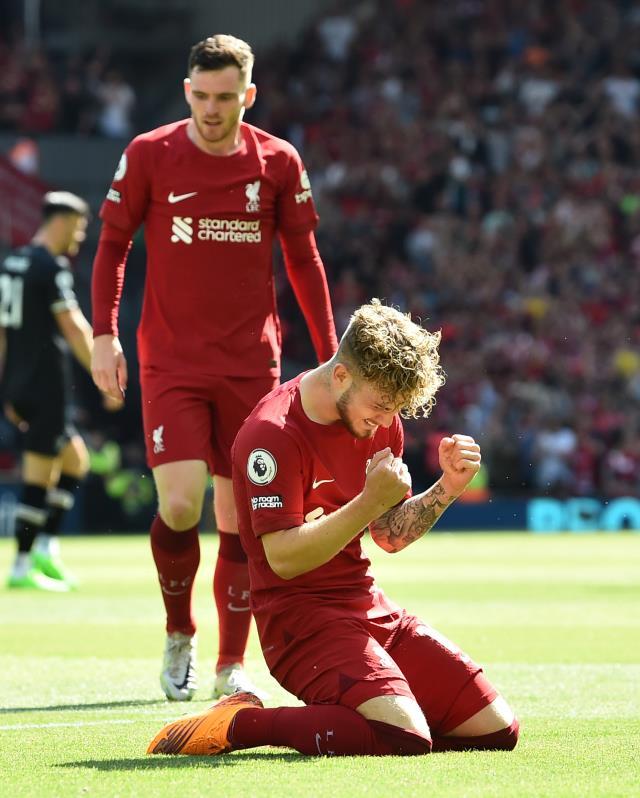 Liverpool'dan Bournemouth'a tarihi fark! Her 10 dakikaya 1 gol düştü