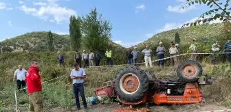 Balıkesir'de devrilen traktörün sürücüsü ile yeğeni hayatını kaybetti