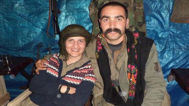 PKK'lı teröristle fotoğrafları çıkan HDP'li Semra Güzel yakalandı!