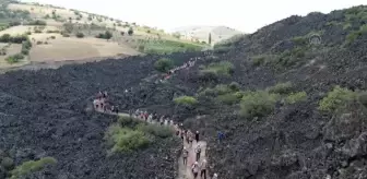Büyük Taarruz'un rotasında İzmir'e yürüyen dağcılar Kula'ya ulaştı