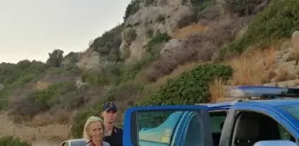 Karia yolunda kaybolan 2 İngiliz turist kısa sürede kurtarıldı
