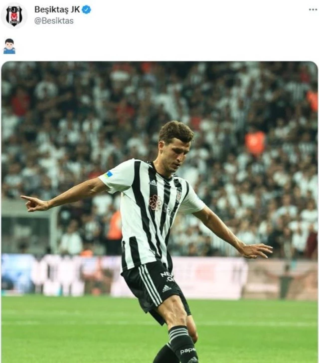 Beşiktaş'tan Stefan Kuntz'a tek emojili 'milli kadro' tepkisi geldi