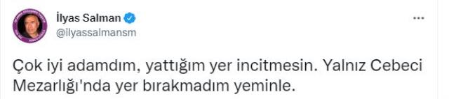 Ünlü sanatçı İlyas Salman'dan kendisiyle ilgili 'Öldü' haberine ilginç tepki