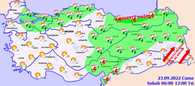Meteorolojiden kritik sağanak yağış uyarısı! Tüm gücüyle geliyor Meteorolojiden kritik sağanak yağış uyarısı! Tüm gücüyle geliyor