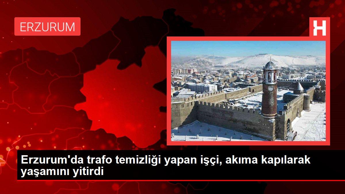 Erzurum'da trafo temizliği yapan işçi, akıma kapılarak yaşamını yitirdi