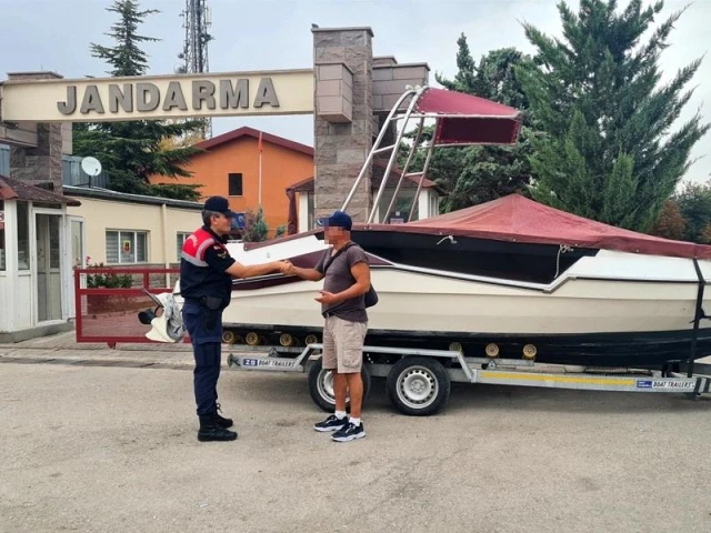 Ankara'da tekne hırsızlığı! Şüpheliler yakayı ele verdi