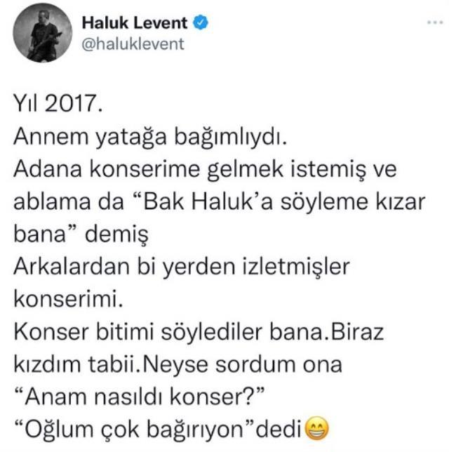 Haluk Levent annesiyle olan anısını paylaştı, sosyal medya yıkıldı Haluk Levent annesiyle olan anısını paylaştı, sosyal medya yıkıldı
