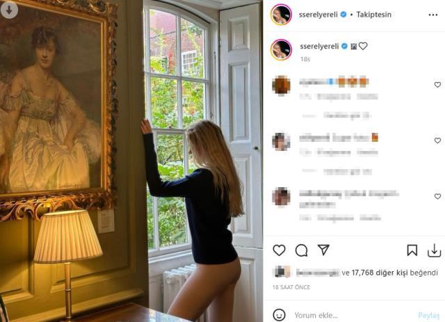 Serel Yereli ten rengi taytıyla poz verdi, her gören çıplak zannetti Serel Yereli ten rengi taytıyla poz verdi, her gören çıplak zannetti