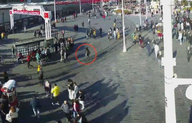 İstiklal'i kana bulayan teröristin yeni görüntüleri ortaya çıktı